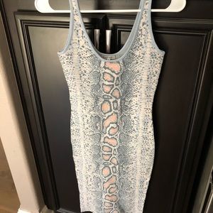 Ronny Kobo Printed Tank Dress